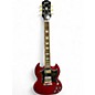 Used Epiphone SG Cherry Solid Body Electric Guitar thumbnail
