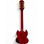 Used Epiphone SG Cherry Solid Body Electric Guitar