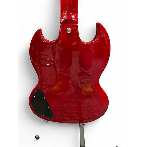 Used Epiphone SG Cherry Solid Body Electric Guitar