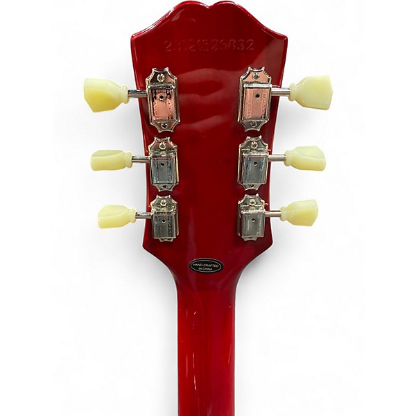 Used Epiphone SG Cherry Solid Body Electric Guitar