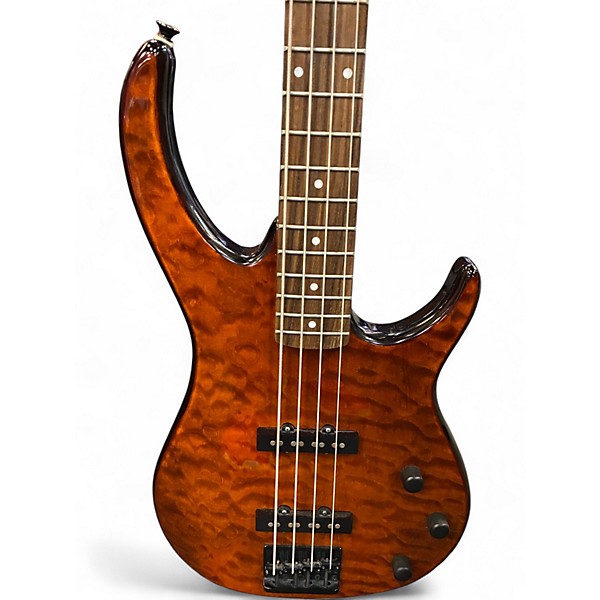 Used Peavey Millennium AC BXP Trans Orange Electric Bass Guitar