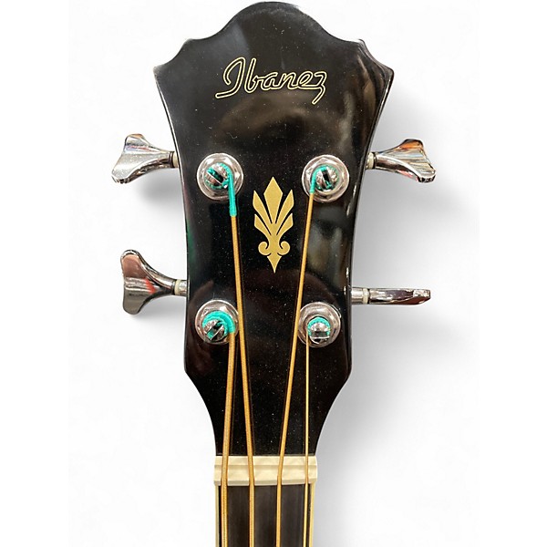 Used Ibanez AE55E-NT 3U-01 Natural Acoustic Bass Guitar