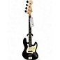 Used Squier Affinity Jazz Bass Black Electric Bass Guitar thumbnail