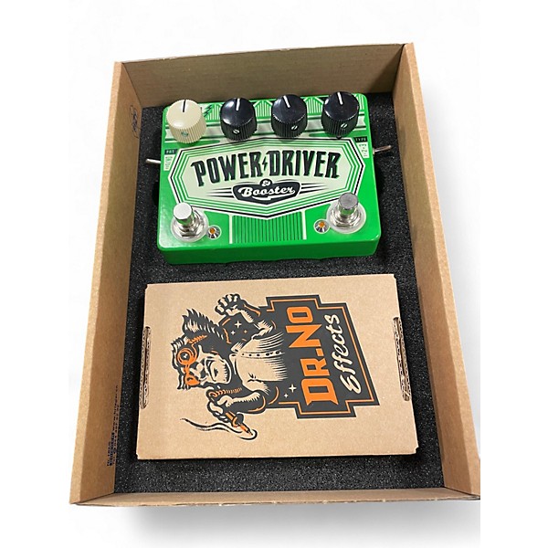 Used Dr. No Effects Power Driver & Booster Effect Pedal
