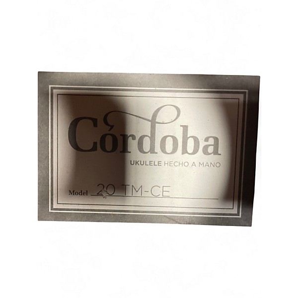 Used Cordoba 20 TM-CE Natural Ukulele