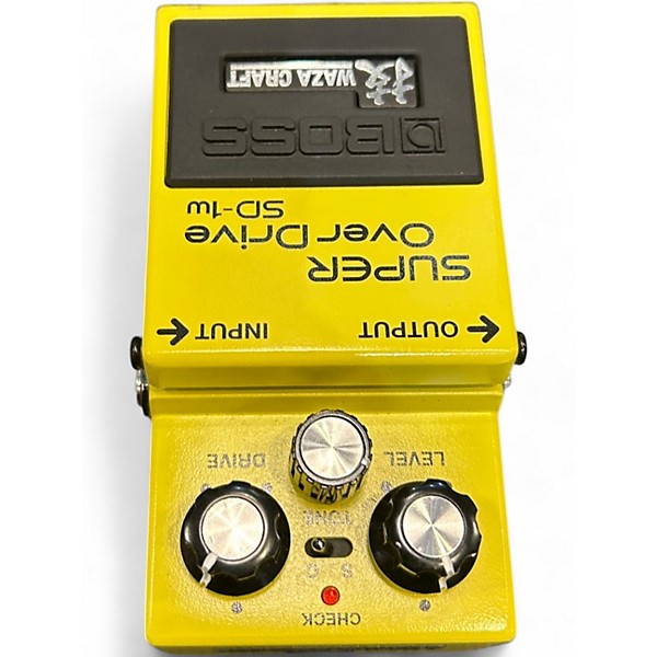 Used BOSS SD1W Super Overdrive Waza Craft Effect Pedal