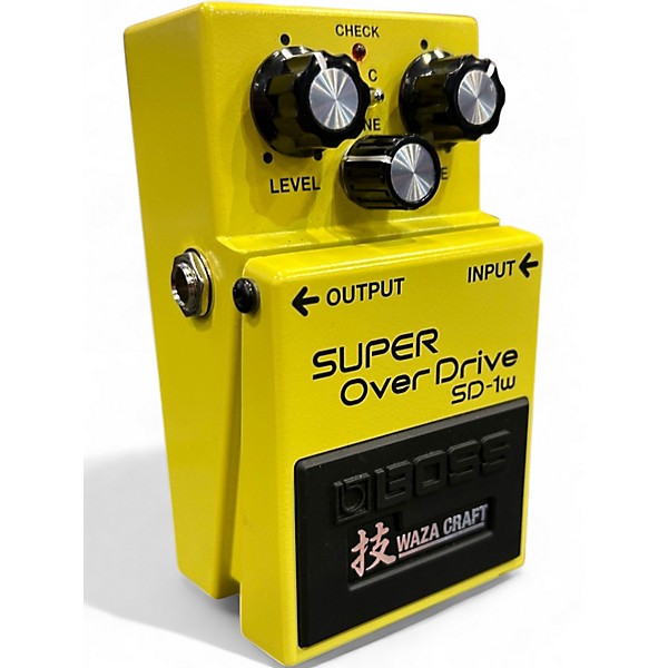 Used BOSS SD1W Super Overdrive Waza Craft Effect Pedal