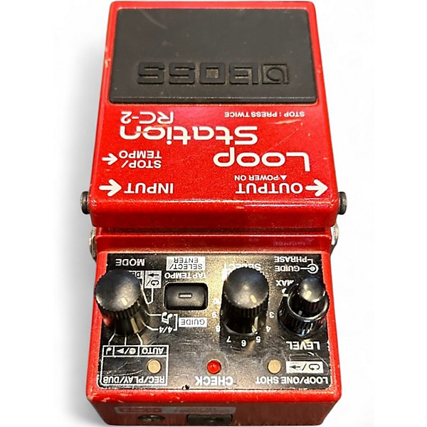 Used BOSS RC2 Loop Station Pedal