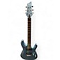Used Schecter Guitar Research C-6 Deluxe Ice Blue Metallic Solid Body Electric Guitar thumbnail