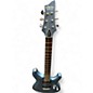 Used Schecter Guitar Research C-6 Deluxe Ice Blue Metallic Solid Body Electric Guitar