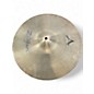Used Zildjian 16in medium thin Cymbal
