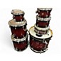 Used Gretsch Drums 7 Piece Catalina Maple Dark Cherry Burst Drum Kit thumbnail