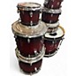 Used Gretsch Drums 7 Piece Catalina Maple Dark Cherry Burst Drum Kit