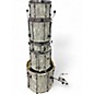 Used TAMA 5 Piece Superstar Pearl White Drum Kit thumbnail