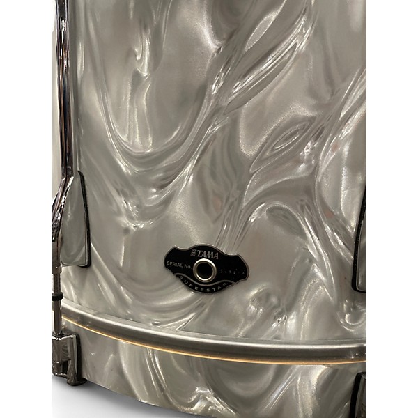 Used TAMA 5 Piece Superstar Pearl White Drum Kit