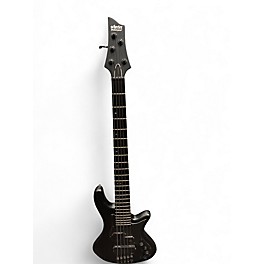 Used Schecter Guitar Research STEALTH 5 Black Electric Bass Guitar