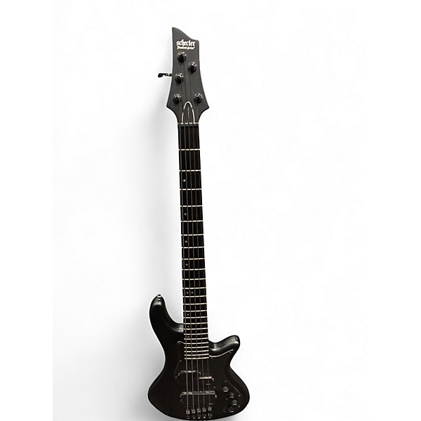 Used Schecter Guitar Research STEALTH 5 Black Electric Bass Guitar