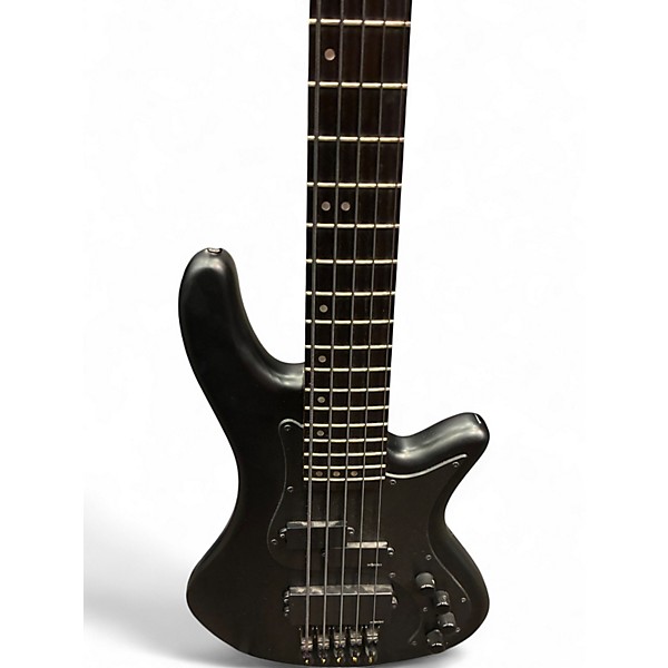 Used Schecter Guitar Research STEALTH 5 Black Electric Bass Guitar