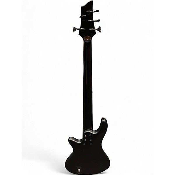 Used Schecter Guitar Research STEALTH 5 Black Electric Bass Guitar