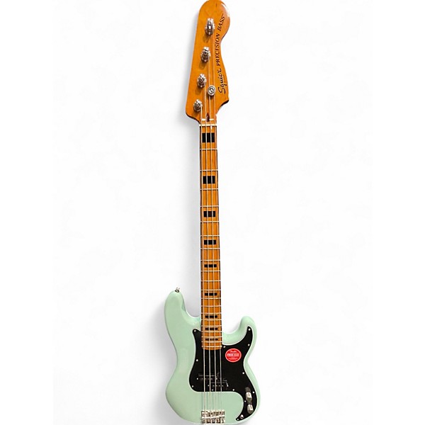 Used Squier CLASSIC VIBE 70S PRECISION Green Electric Bass Guitar