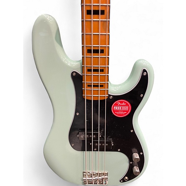 Used Squier CLASSIC VIBE 70S PRECISION Green Electric Bass Guitar