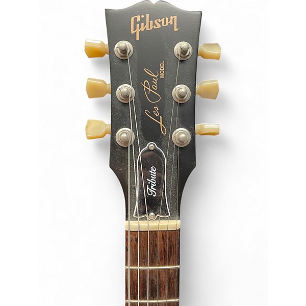 Used 2020 Gibson Les Paul Tribute Cherry Sunburst Solid Body Electric Guitar