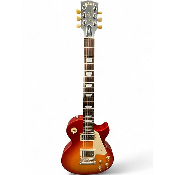 Used 2020 Gibson Les Paul Tribute Cherry Sunburst Solid Body Electric Guitar