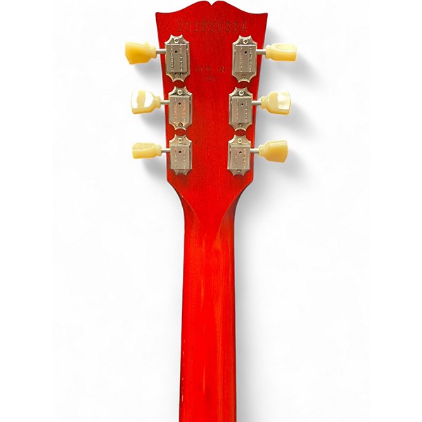 Used 2020 Gibson Les Paul Tribute Cherry Sunburst Solid Body Electric Guitar