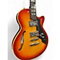Used PEERLESS RETROMATIC P3 Cherry Sunburst Hollow Body Electric Guitar
