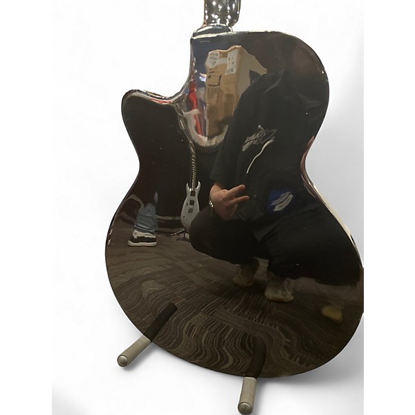 Used PEERLESS RETROMATIC P3 Cherry Sunburst Hollow Body Electric Guitar