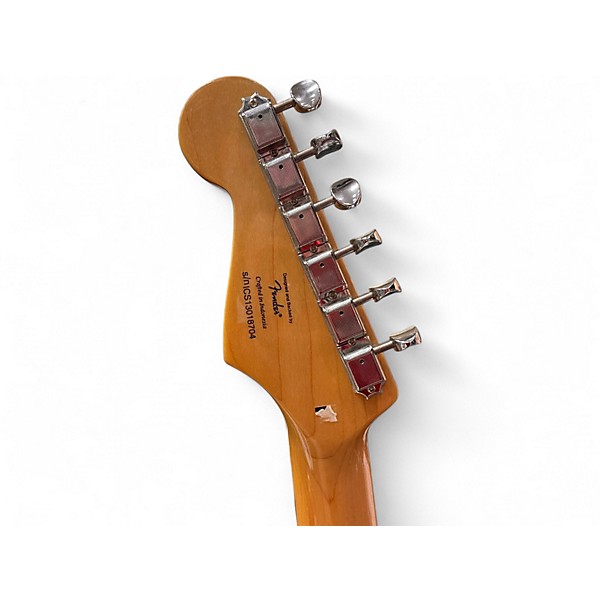 Used Squier Vintage Modified Stratocaster Surf Green Solid Body