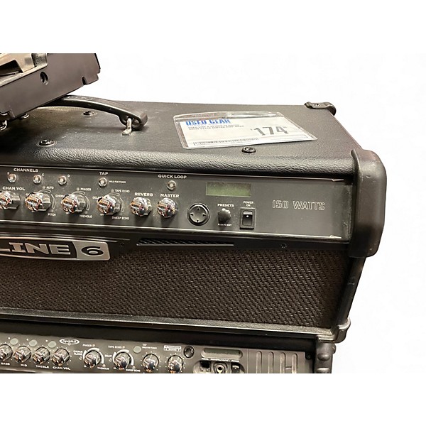 Used Line 6 Spider IV HD150 Solid State Guitar Amp Head