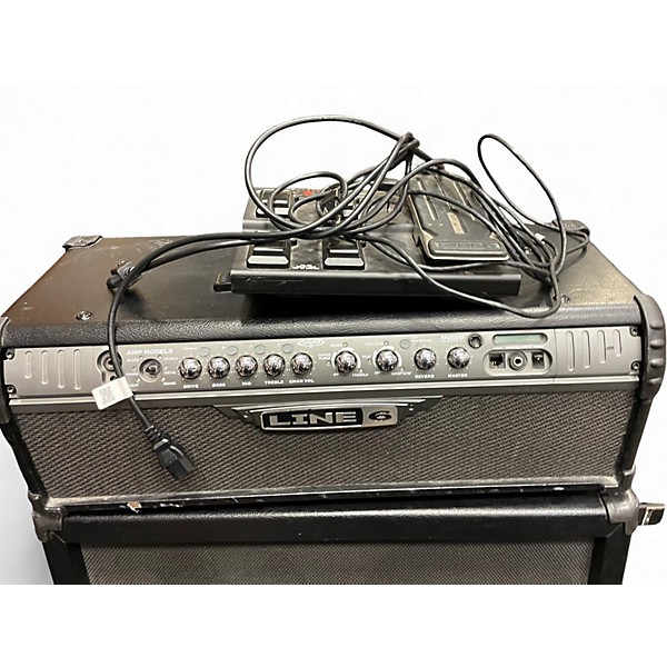 Used Line 6 spider 3 HD150 HALF STACK Guitar Stack