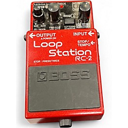 Used BOSS RC2 Loop Station Pedal