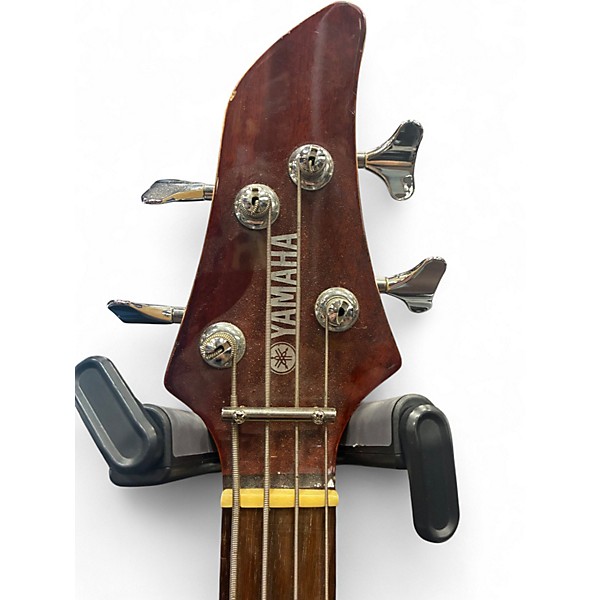 Used Yamaha RBX170EW Spalted Maple Electric Bass Guitar