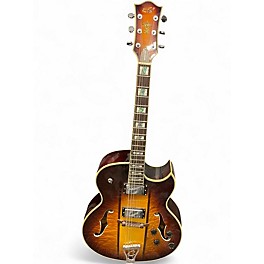 Used Iyv IJZ-500 2 Color Sunburst Hollow Body Electric Guitar