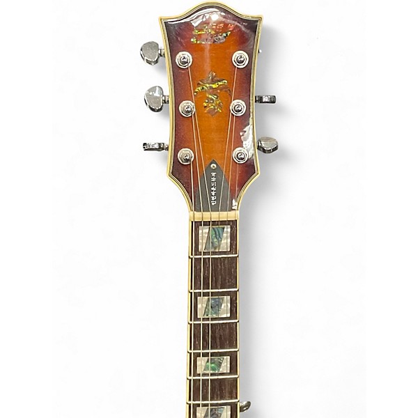 Used Iyv IJZ-500 2 Color Sunburst Hollow Body Electric Guitar