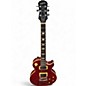 Used Epiphone Les Paul Classic Trans Red Solid Body Electric Guitar thumbnail
