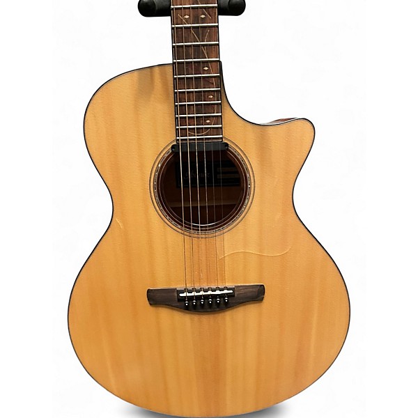 Used Ibanez AE325LG Natural Acoustic Electric Guitar