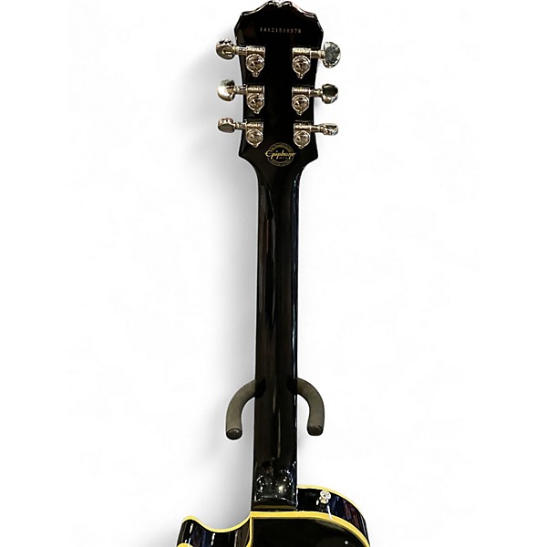 Used Epiphone Les Paul Custom Pro Silverburst Solid Body Electric Guitar