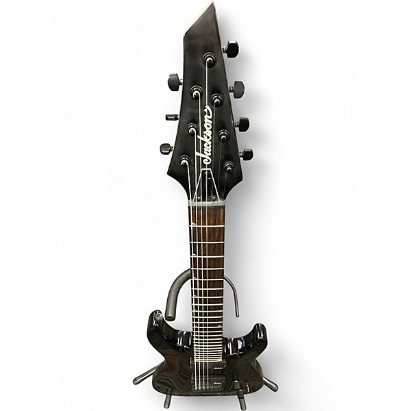 Used 2018 Jackson JS22-7 Dinky 7 String Black Solid Body Electric Guitar