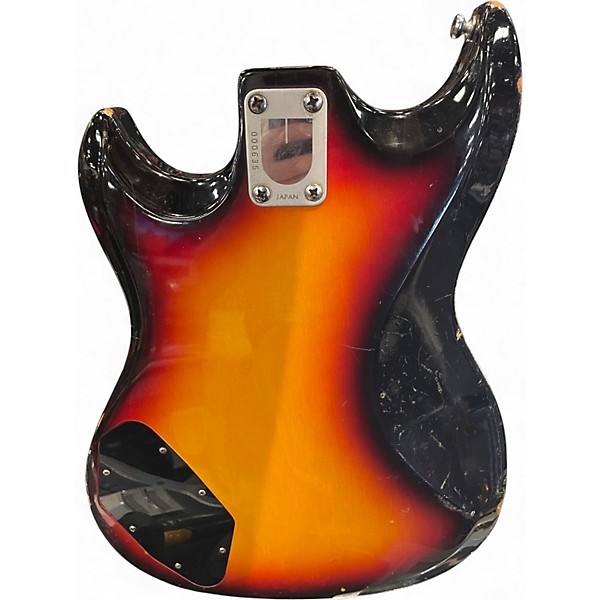 Vintage 1970s Univox U1820 3 Color Sunburst Solid Body Electric Guitar