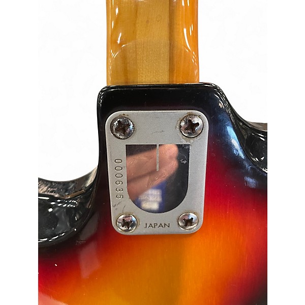Vintage 1970s Univox U1820 3 Color Sunburst Solid Body Electric Guitar