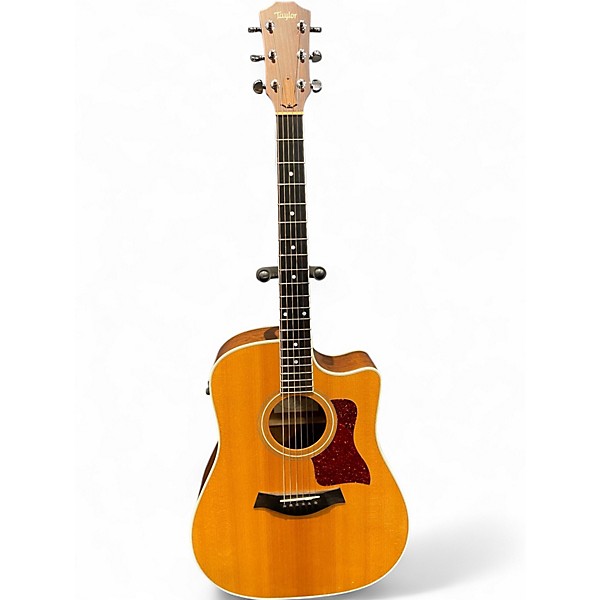 Used Taylor 410CE Natural Acoustic Electric Guitar