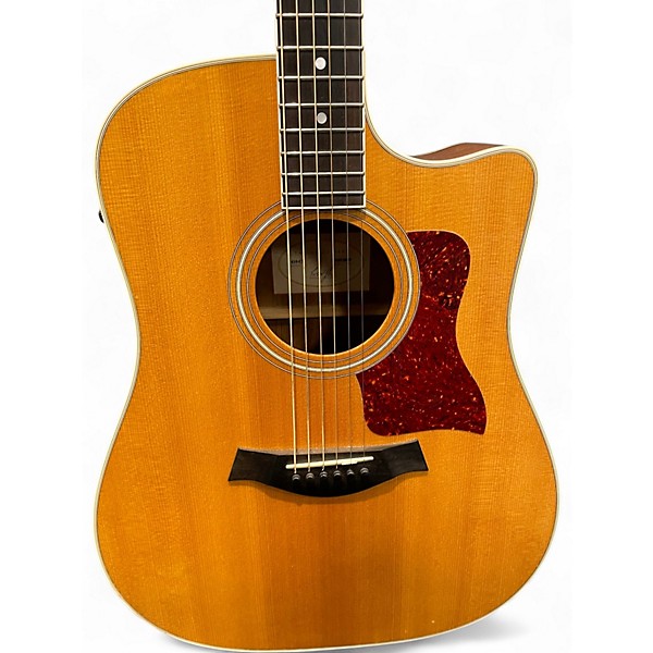 Used Taylor 410CE Natural Acoustic Electric Guitar