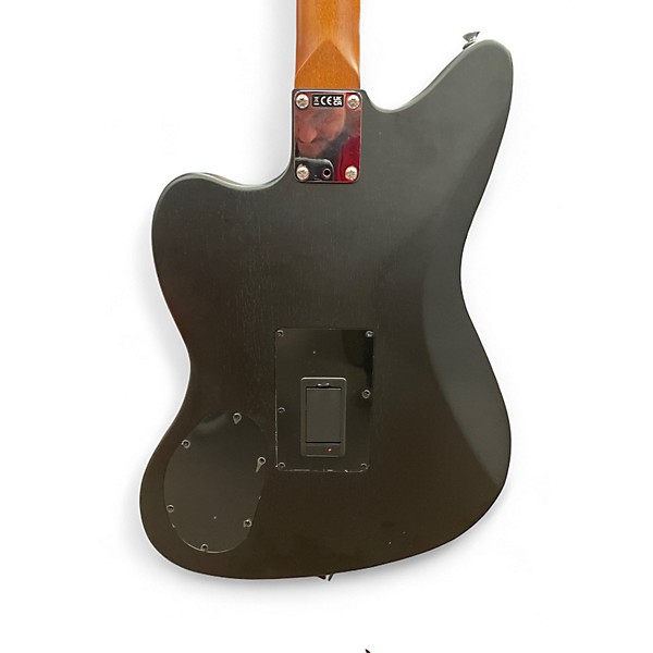 Used 2024 Fender Acoustasonic Jazzmaster Black Acoustic Electric Guitar