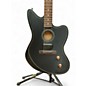 Used 2024 Fender Acoustasonic Jazzmaster Black Acoustic Electric Guitar