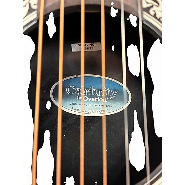 Used Ovation CC11 CELEBRITY ROUND Acoustic Guitar