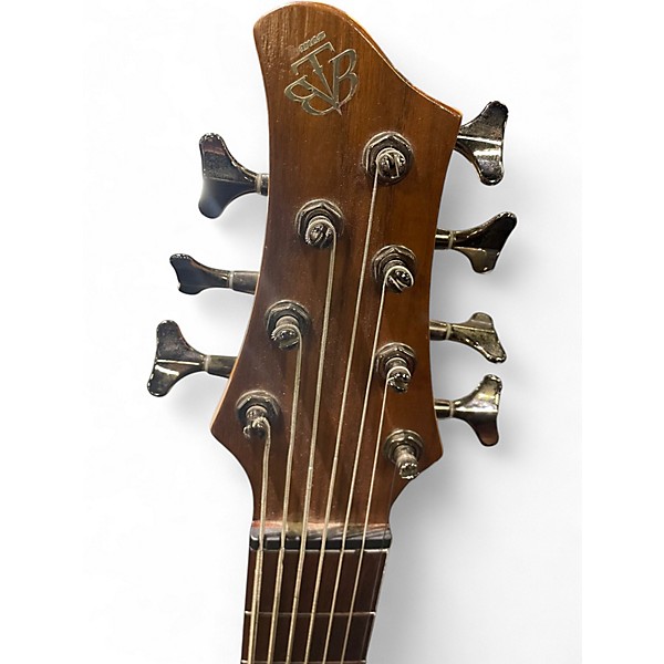 Used Ibanez BTB7 7 String Vintage Natural Electric Bass Guitar