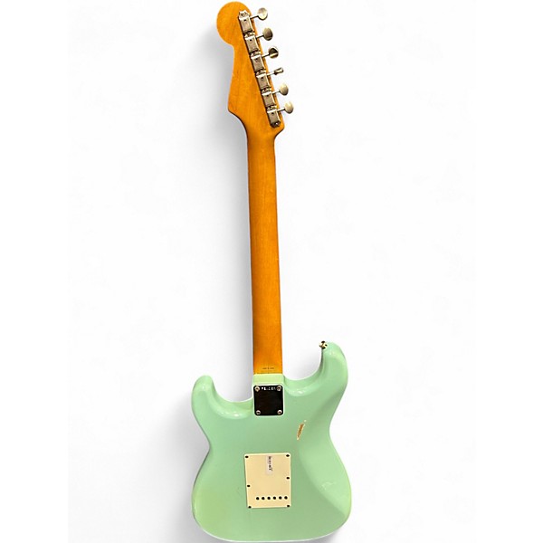 Used Fender 62 STRAT MIJ REISSUE Seafoam Green Solid Body Electric Guitar